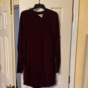 Athleta Eggplant Long Sleeve Dress or Tunic